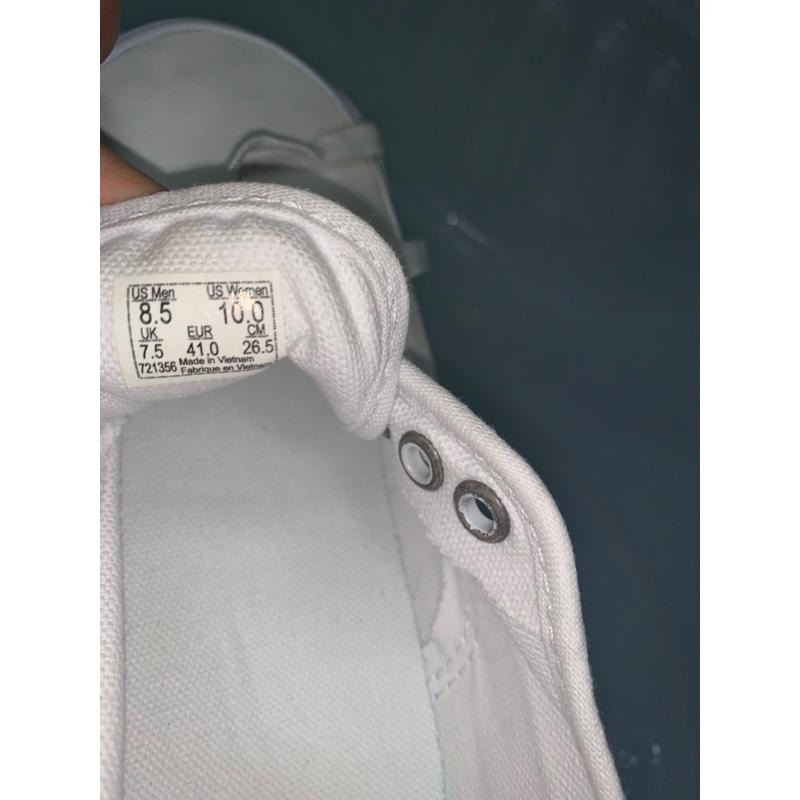 全新零碼 VANS小白鞋滑板鞋26.5cm-細節圖5