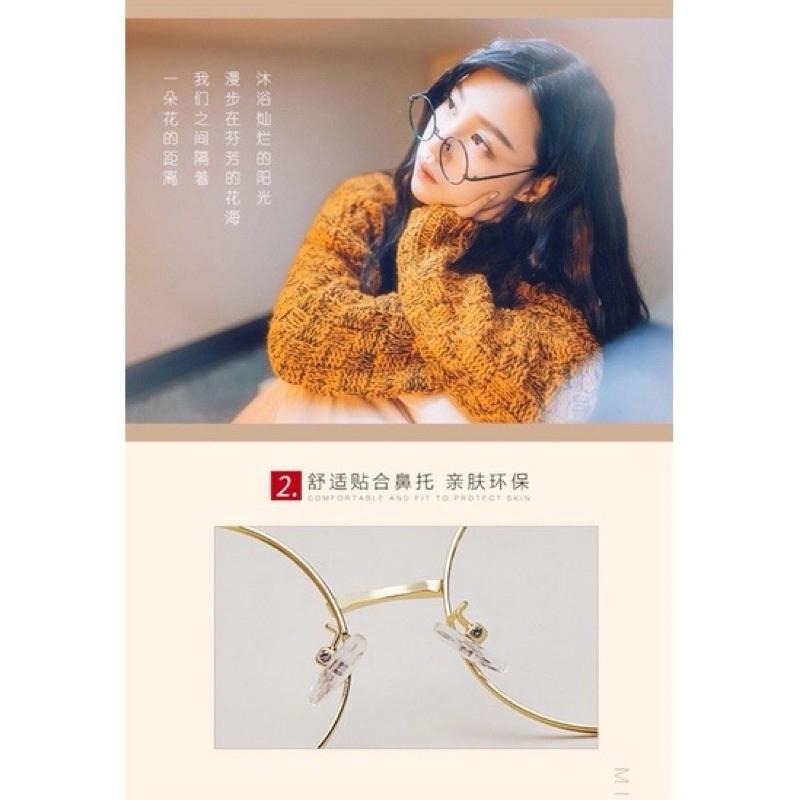 全新可自行配度數眼鏡復古圓框眼鏡 圓框眼鏡 圓框眼鏡男 圓框眼鏡女 眼鏡復古眼鏡-細節圖4