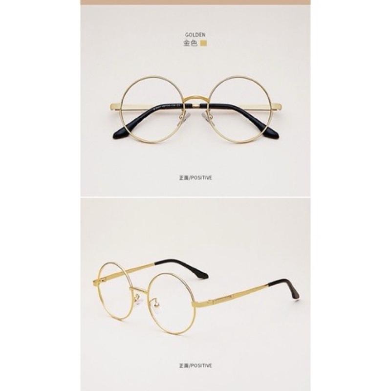 全新可自行配度數眼鏡復古圓框眼鏡 圓框眼鏡 圓框眼鏡男 圓框眼鏡女 眼鏡復古眼鏡-細節圖7