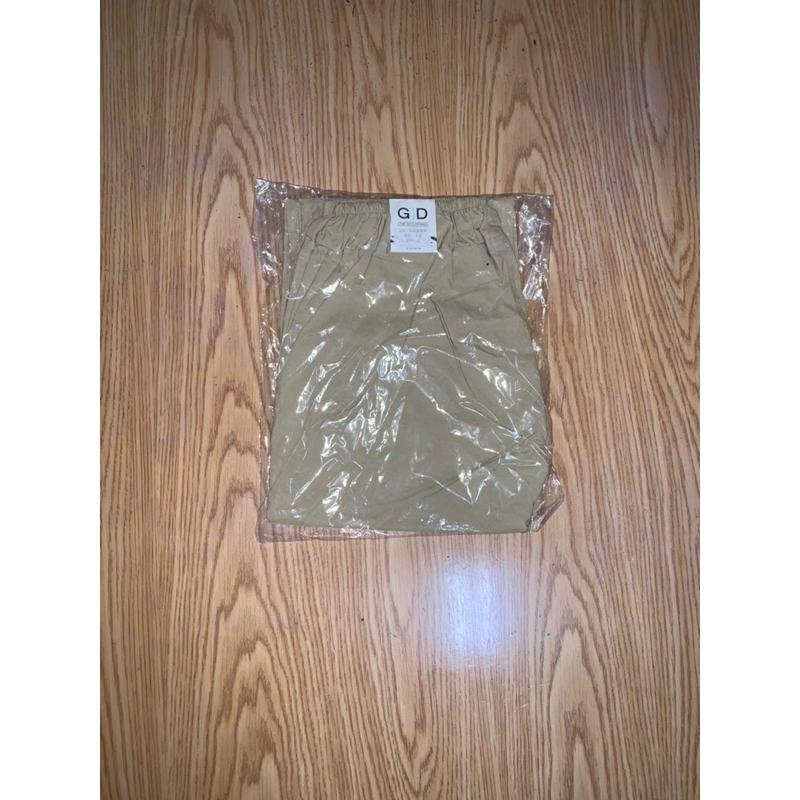 全新 九分寬褲 主廚褲 黑 灰 卡其 深墨綠XL-細節圖5