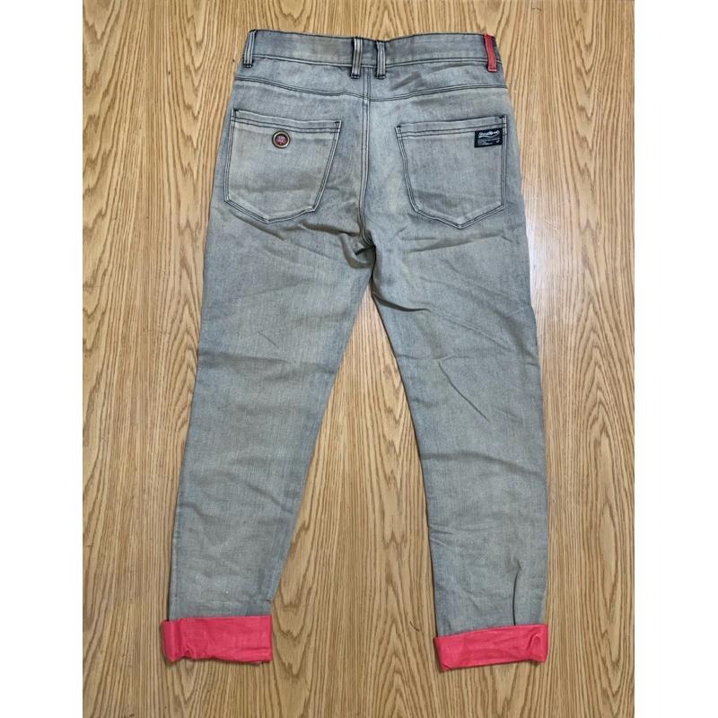 二手極新STAYREAL男版仿舊牛仔褲黑標S-細節圖2