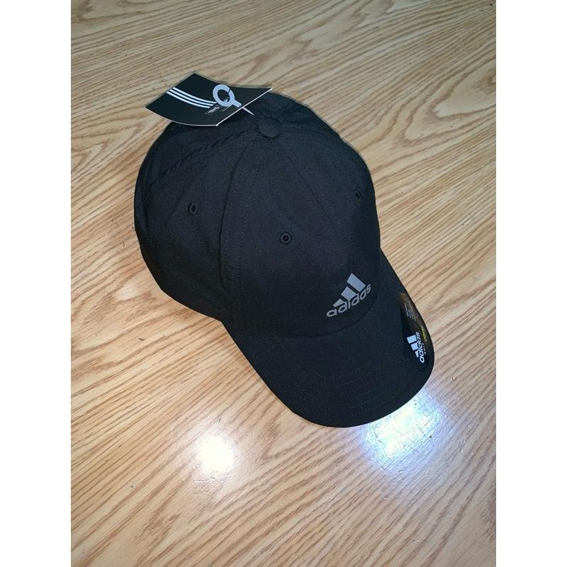 全新ADIDAS 老帽  防潑水材質 抗UV 黑色 深藍色-細節圖2