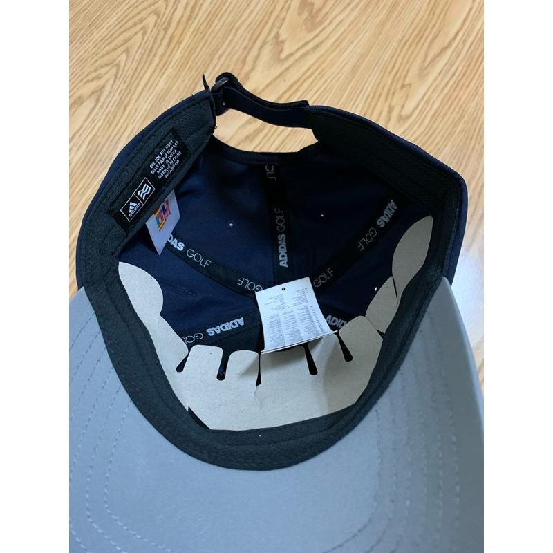 全新ADIDAS 老帽  防潑水材質 抗UV 黑色 深藍色-細節圖8