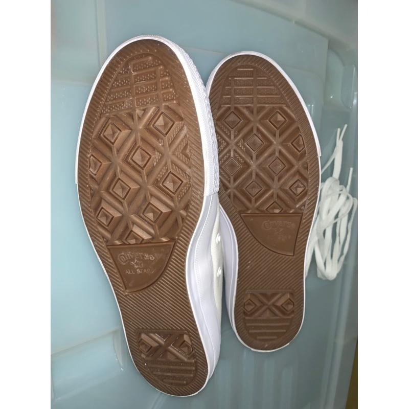 Converse Chuck Taylor All Star II 2 電繡 帆布鞋 氣墊 白色 黑色-細節圖5