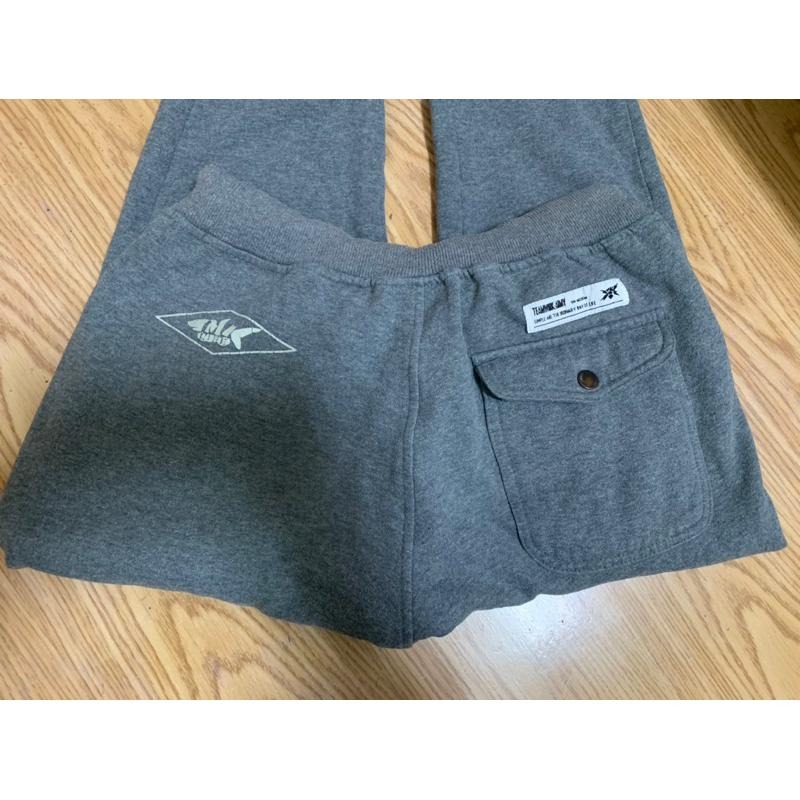 二手 男版重磅棉長褲 內鋪棉 灰M-細節圖2