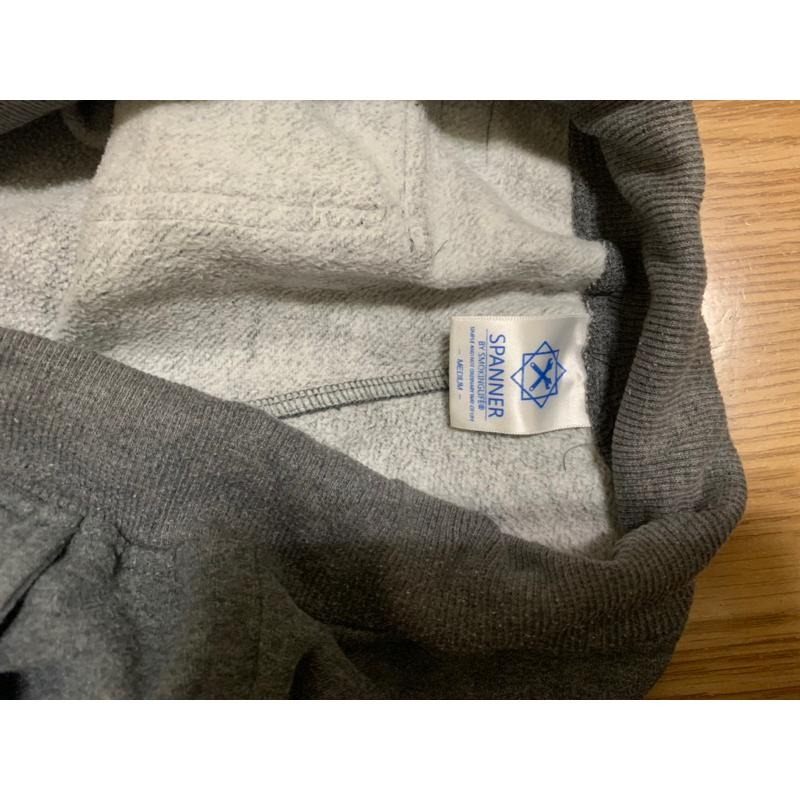 二手 男版重磅棉長褲 內鋪棉 灰M-細節圖3