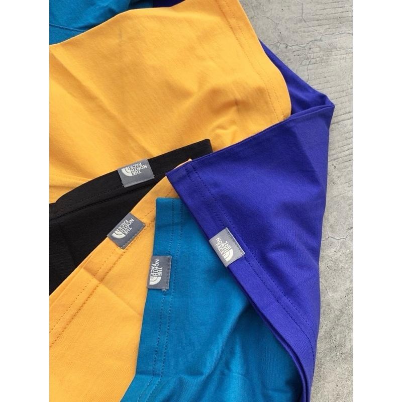 The North Face North Faces T-Shirt  黑/薑黃/籃紫-細節圖3