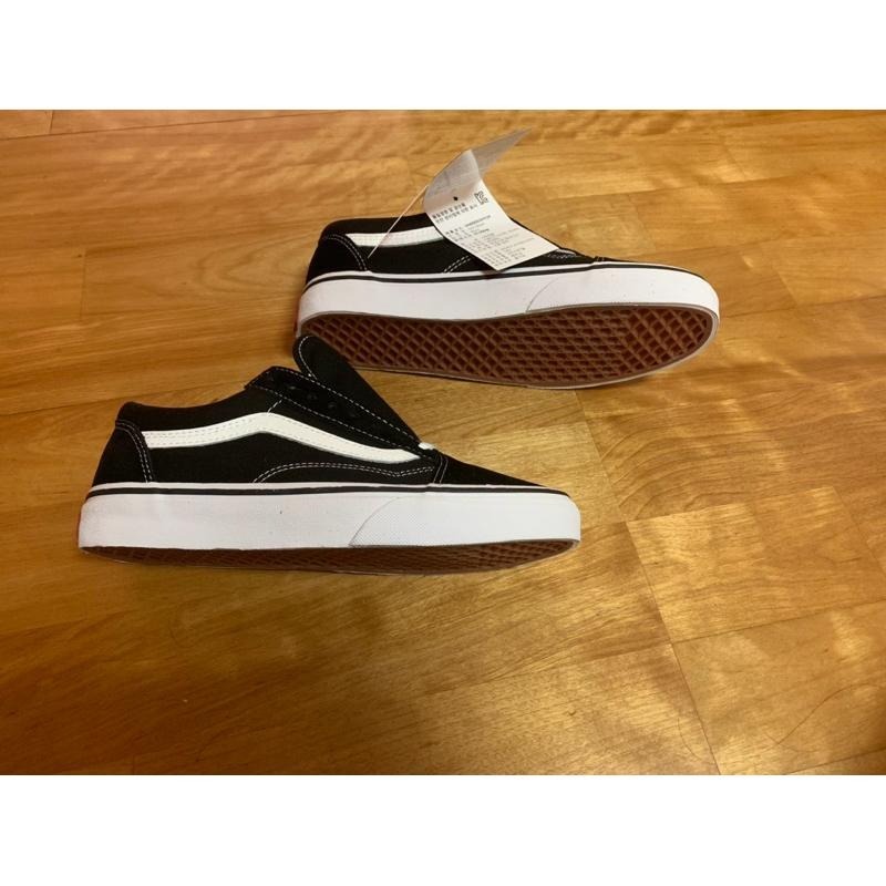 【可議價】全新 VANS OLD SKOOL 黑白  基本款 情侶鞋 男女 板鞋 滑板-細節圖2