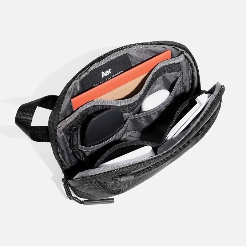 現貨 美國Aer Slim Pouch (1680D彈道尼龍) 便攜收納包 EDC整理包 通勤 旅行出國 辦公學習-細節圖3