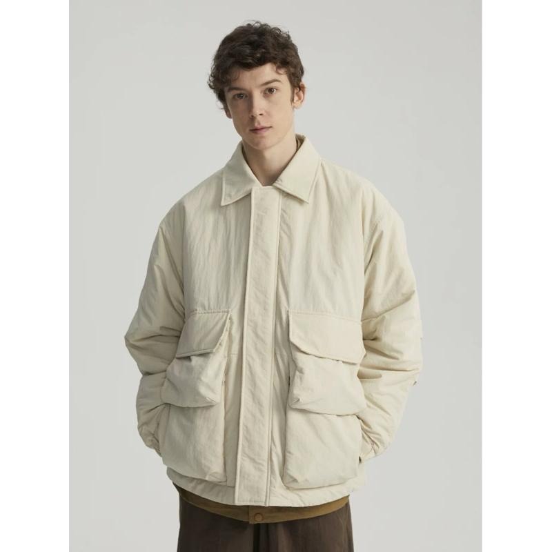 全新版型偏大 索羅娜科技棉 多口袋插袋棉衣外套秋冬保暖夾克-細節圖3