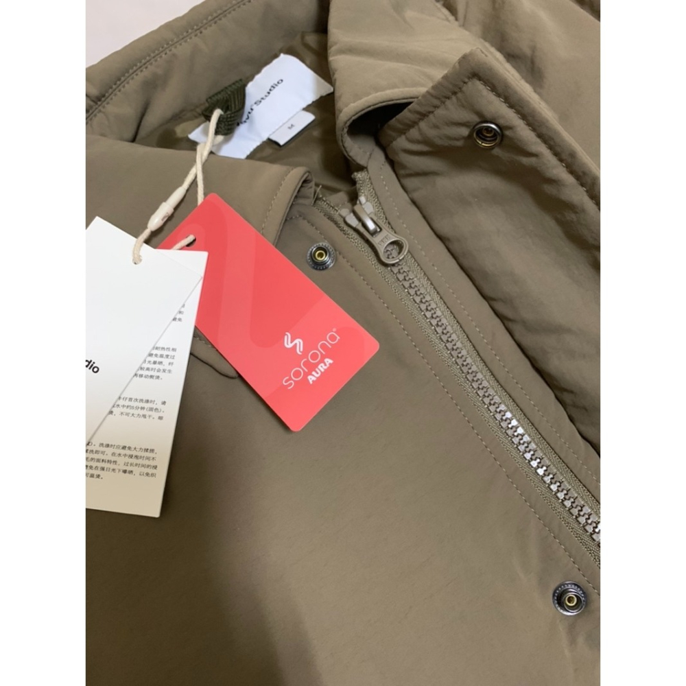 全新版型偏大 索羅娜科技棉 多口袋插袋棉衣外套秋冬保暖夾克-細節圖9