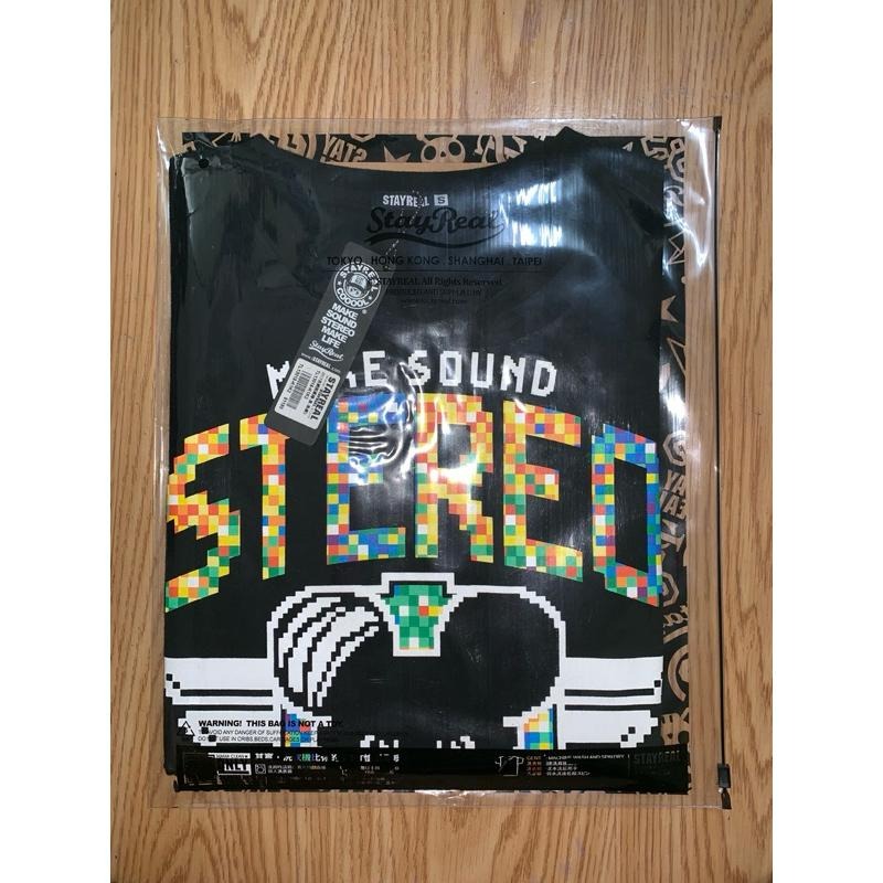 全新黑標S號STAYREAL線上商店開幕限定Tee-細節圖4