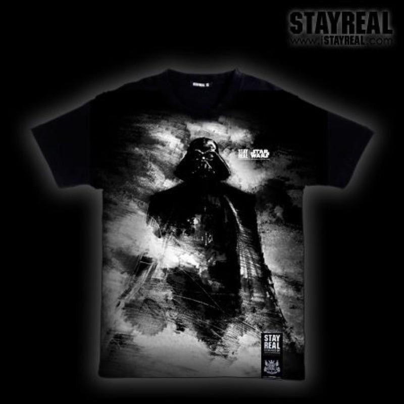 全新黑標S號STAR WARS x STAYREAL Mystery Darth Vader T 謎樣黑武士