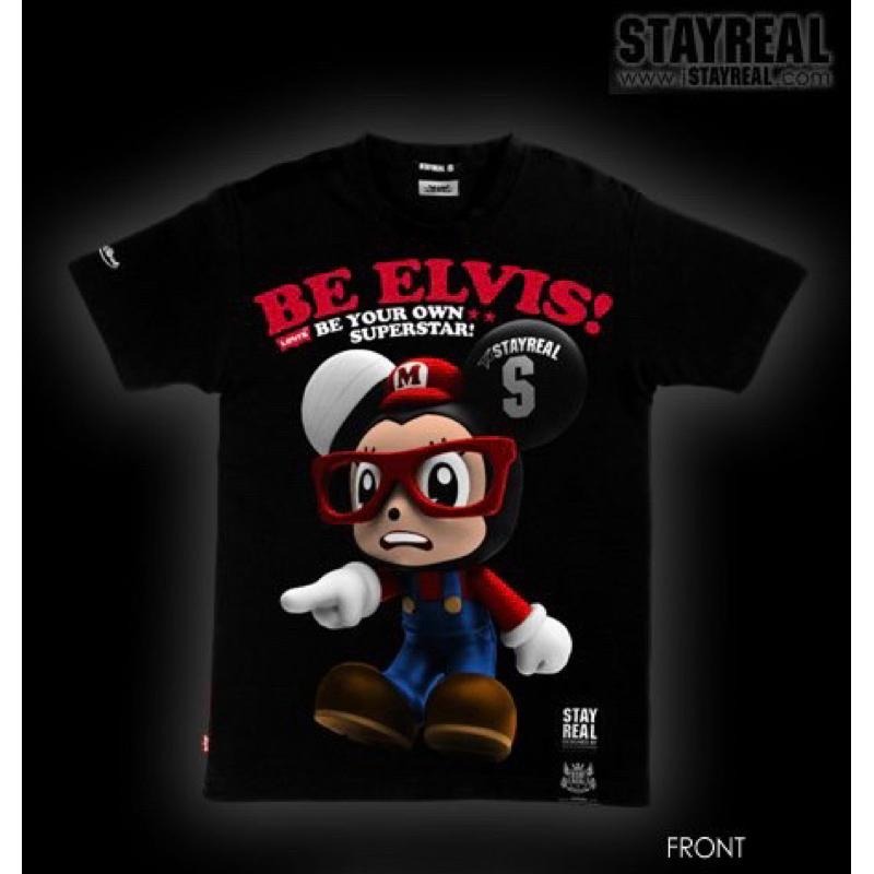 全新黑標S號Levi＇s® x STAYREAL Denim Mouse T 丹寧小鼠T-細節圖2