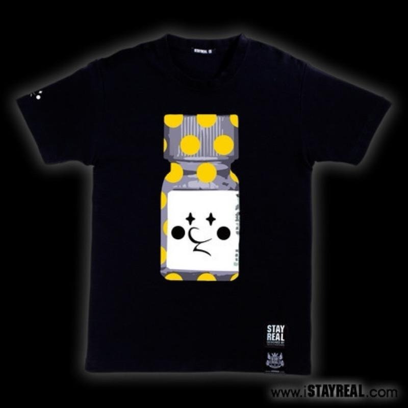 【優惠價1000帶走】全新黑標S號 JUN WATANABE x STAYREAL「S.R.J.W.」波卡顏料罐