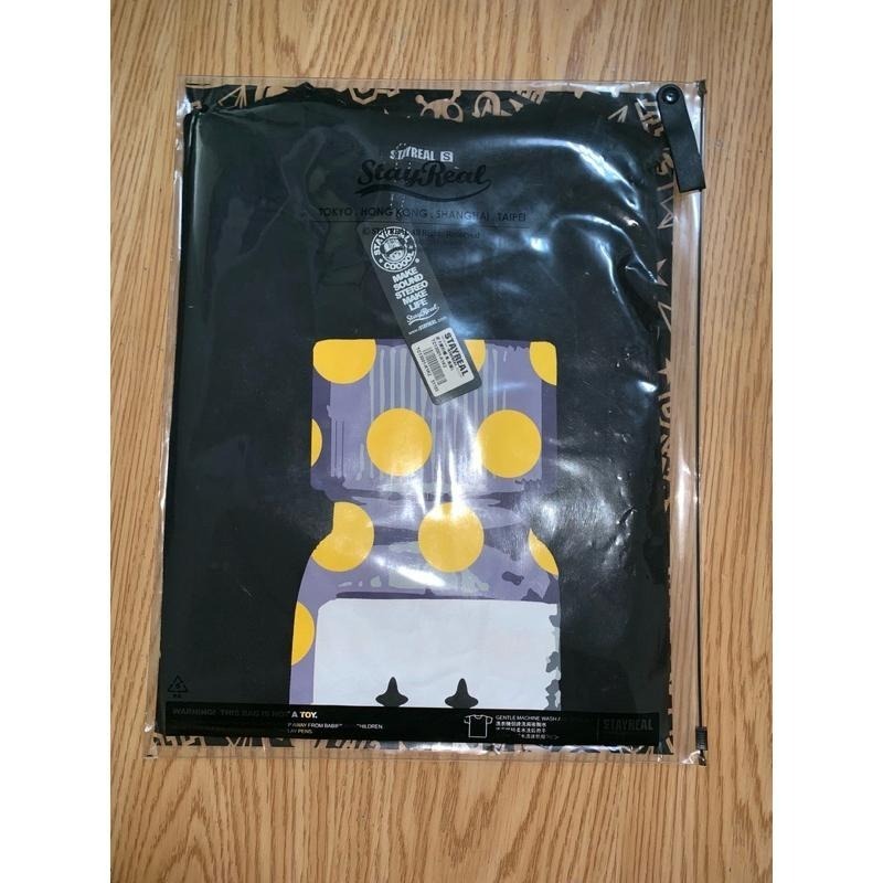 【優惠價1000帶走】全新黑標S號 JUN WATANABE x STAYREAL「S.R.J.W.」波卡顏料罐-細節圖4