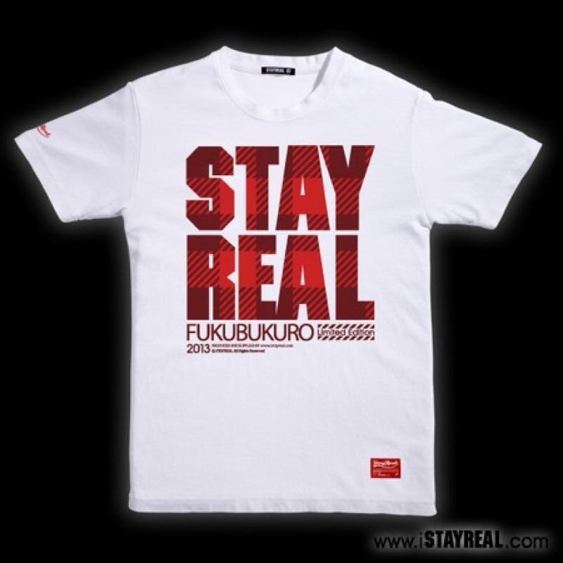全新紅標S號STAYREAL福袋限定T