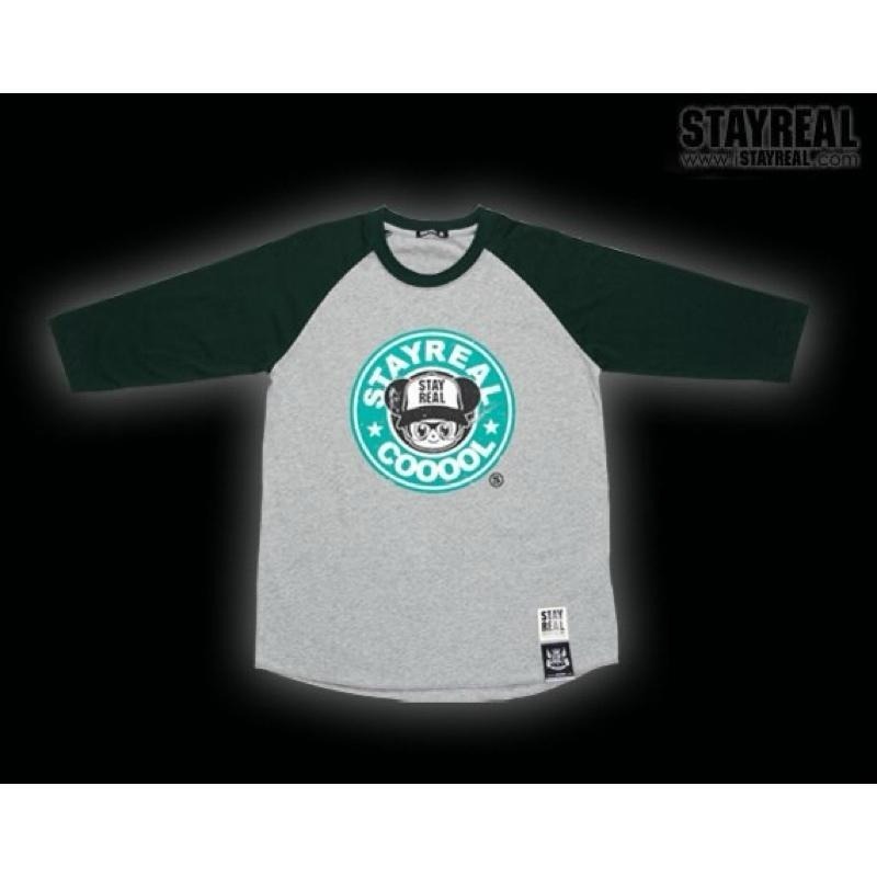 【優惠價1000帶走】全新黑標S號STAYREAL星巴克小鼠T
