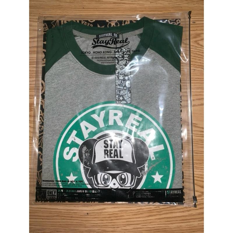 全新黑標S號STAYREAL星巴克小鼠T-細節圖3