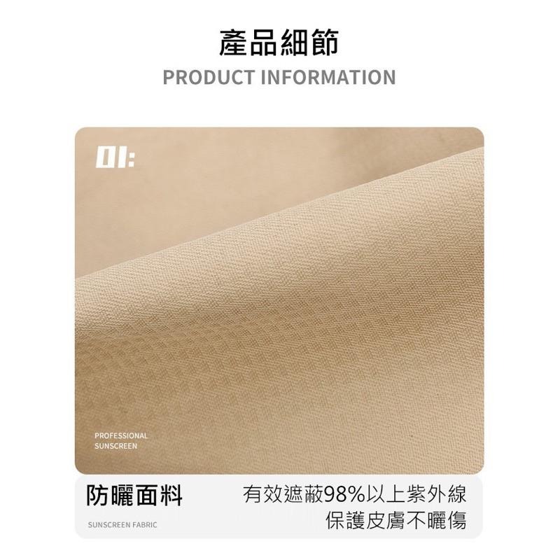 全新 防曬帽 漁夫帽 登山 遮陽防紫外線 深灰色-細節圖5