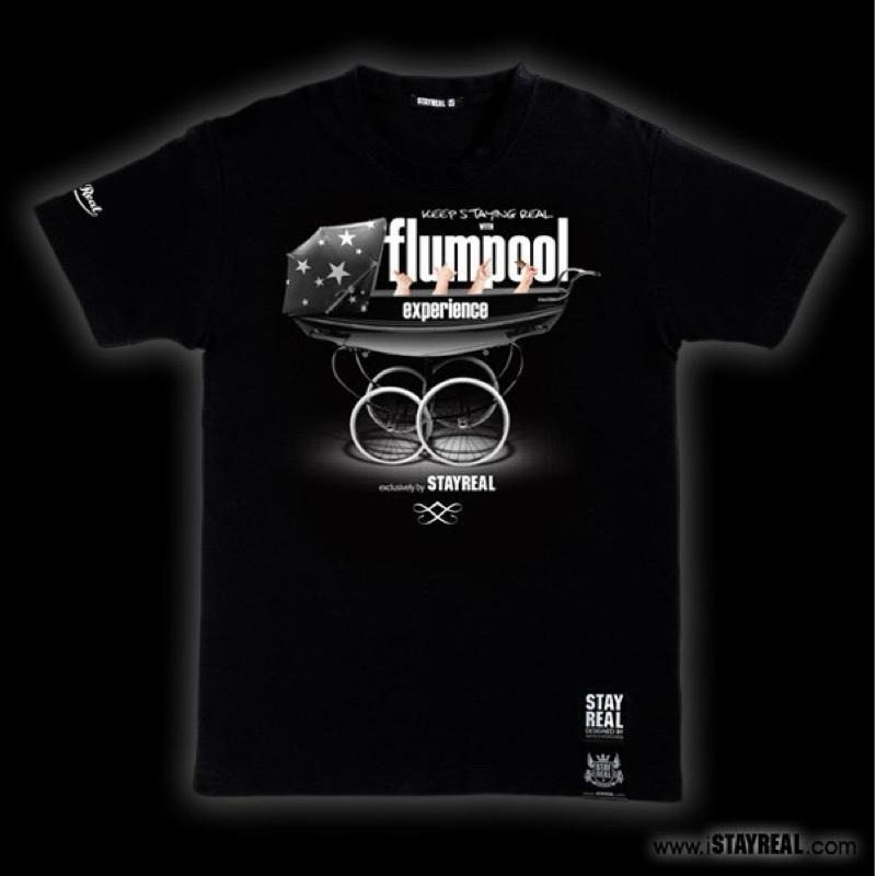 全新黑標S號 flumpool X STAYREAL 預見巨星Tee