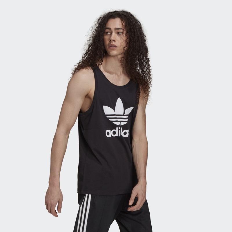 全新 男版美版Adidas三葉草背心 M-細節圖6
