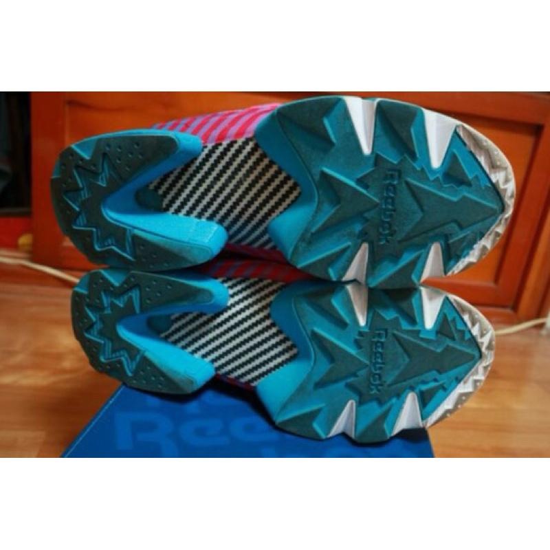 限量聯名！STAYREAL x Reebok PUMP 彩虹夢想 26cm｜中性風 潮鞋 二手極新-細節圖4