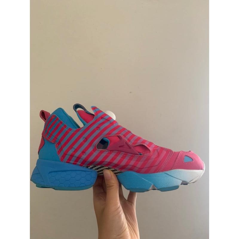 限量聯名！STAYREAL x Reebok PUMP 彩虹夢想 26cm｜中性風 潮鞋 二手極新-細節圖5