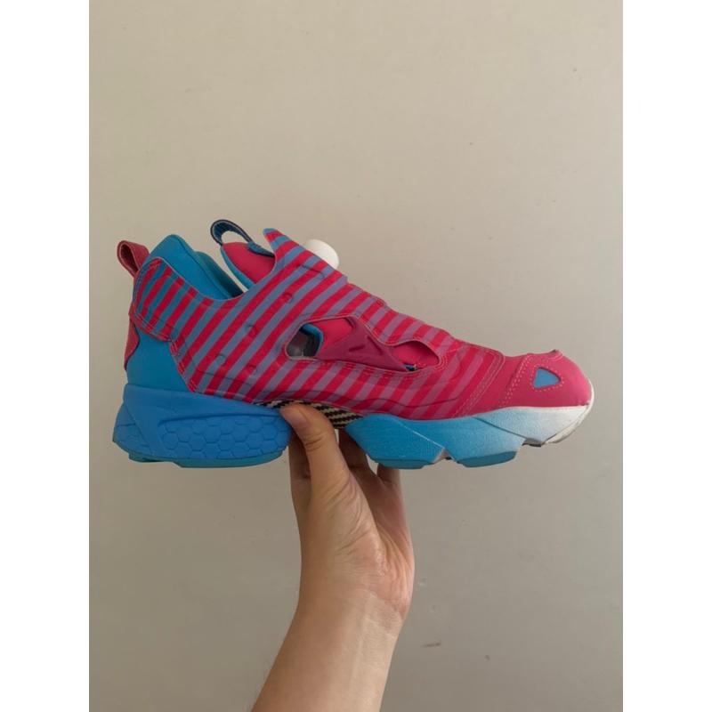 限量聯名！STAYREAL x Reebok PUMP 彩虹夢想 26cm｜中性風 潮鞋 二手極新-細節圖6