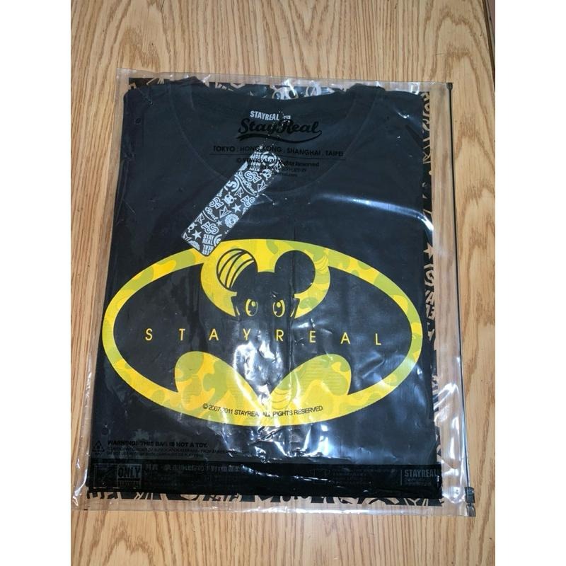 全新STAYREAL Bat Transfiguration T 蝙蝠變身T黑標S號-細節圖3