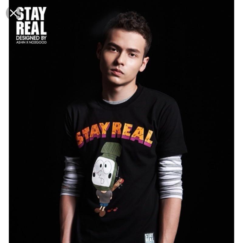 【優惠價1000帶走】全新JUN WATANABE x STAYREAL 「S.R.J.W.」淘氣顏料罐黑標S號-細節圖3