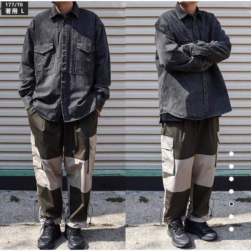 全新JKS 21SS DETAIL Basic Pcoket Pants 拼接六口袋軍褲S號-細節圖2