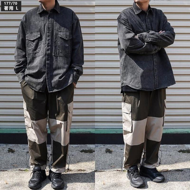 全新JKS 21SS DETAIL Basic Pcoket Pants 拼接六口袋軍褲S號-細節圖4