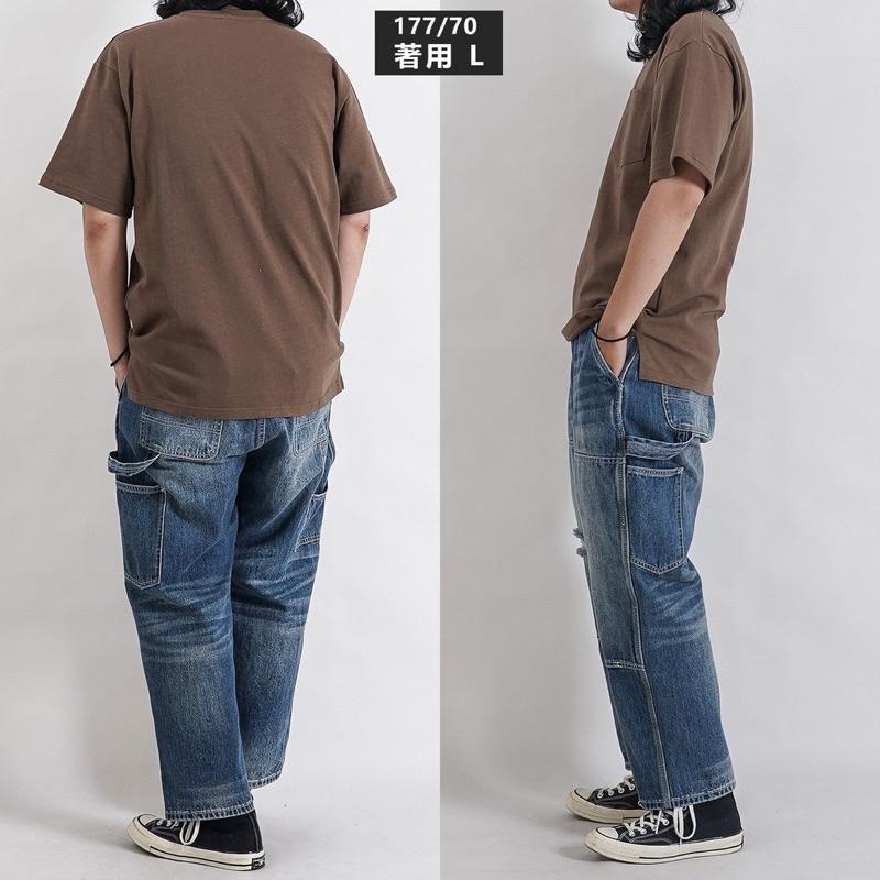 JKS AGILITY Railway Denim Pants 水洗深藍 貼布 鐵路 鐵道 OK 牛仔長褲 S號-細節圖4