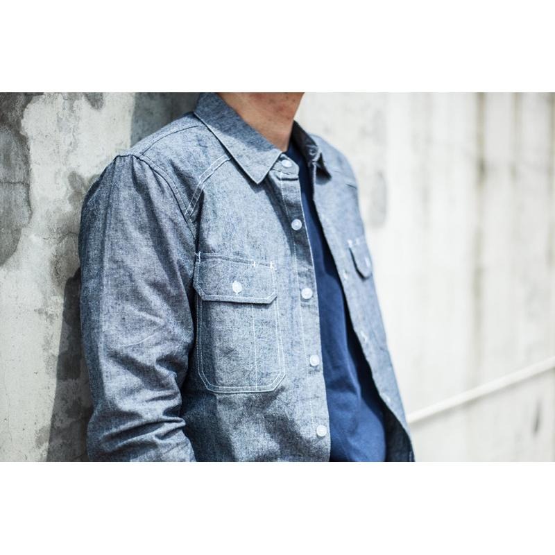 全新JKS Chambray Shirt M號-細節圖4
