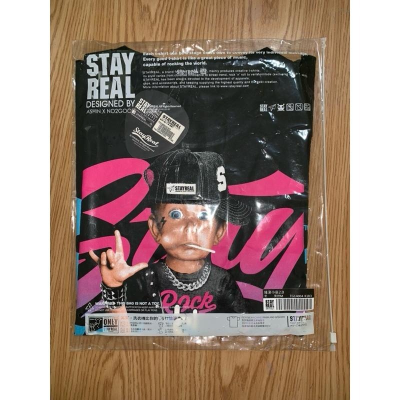 全新黑標M號 STAYREAL搖滾小童男版-細節圖9