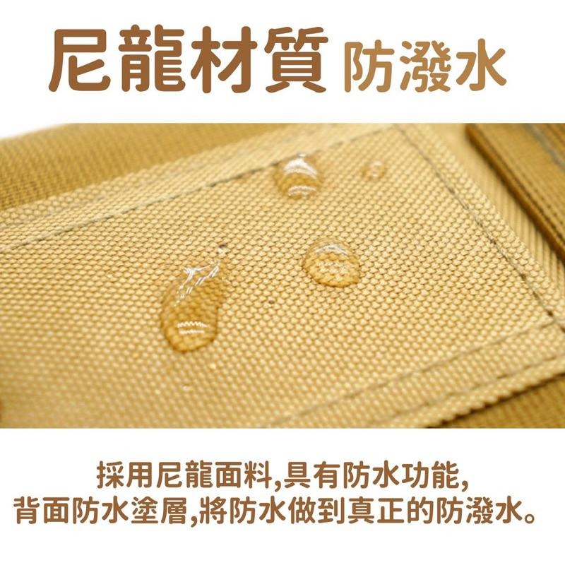 現貨 多功能耐磨小腰包 腰包 掛包 黑色 CP迷彩-細節圖4