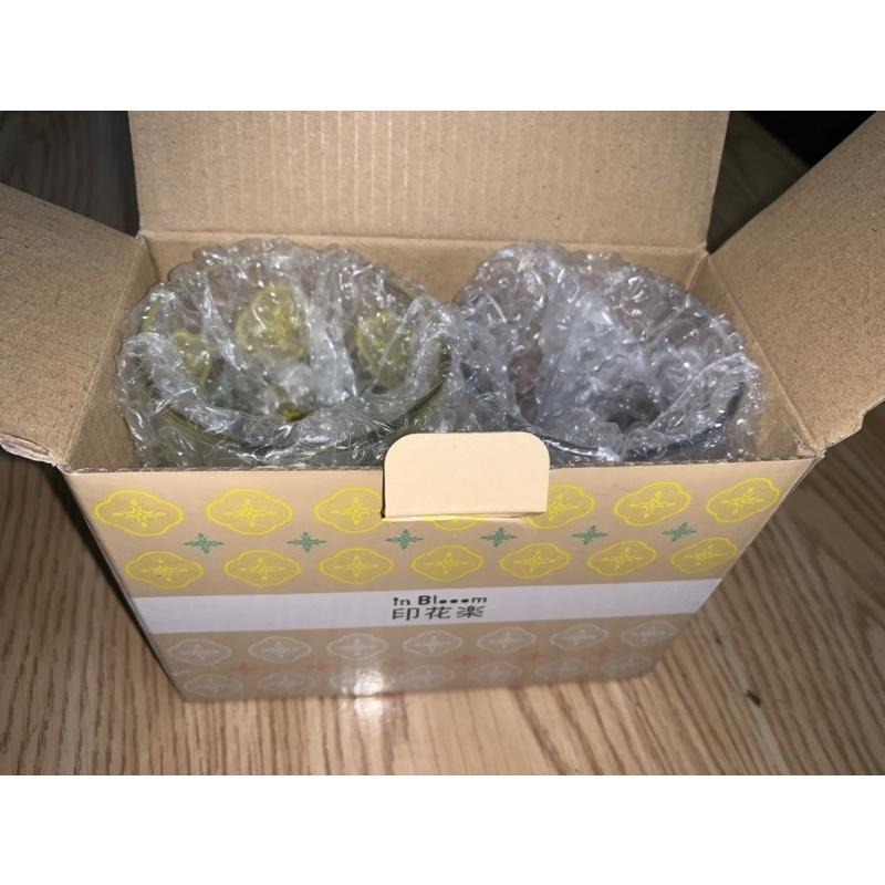 全新未使用 in Blooom印花樂海棠花開玻璃杯2入組-細節圖3