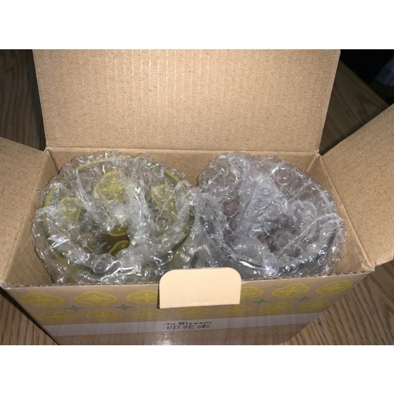 全新未使用 in Blooom印花樂海棠花開玻璃杯2入組-細節圖4