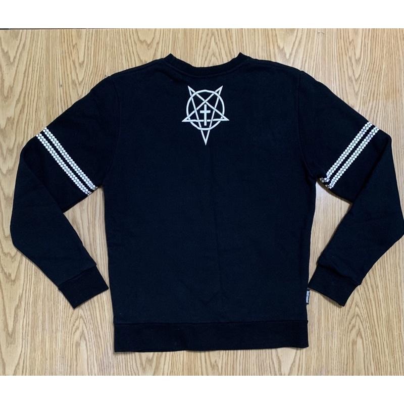 全新Destroyland 黑色 重磅大學T-細節圖2