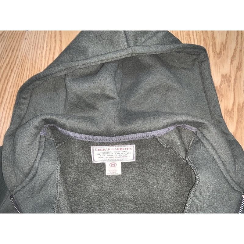 全新韓國製 重磅內刷毛連帽外套M號-細節圖2