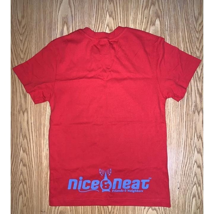 全新男版 Nice&neat 短袖T  S號 大童可穿-細節圖2