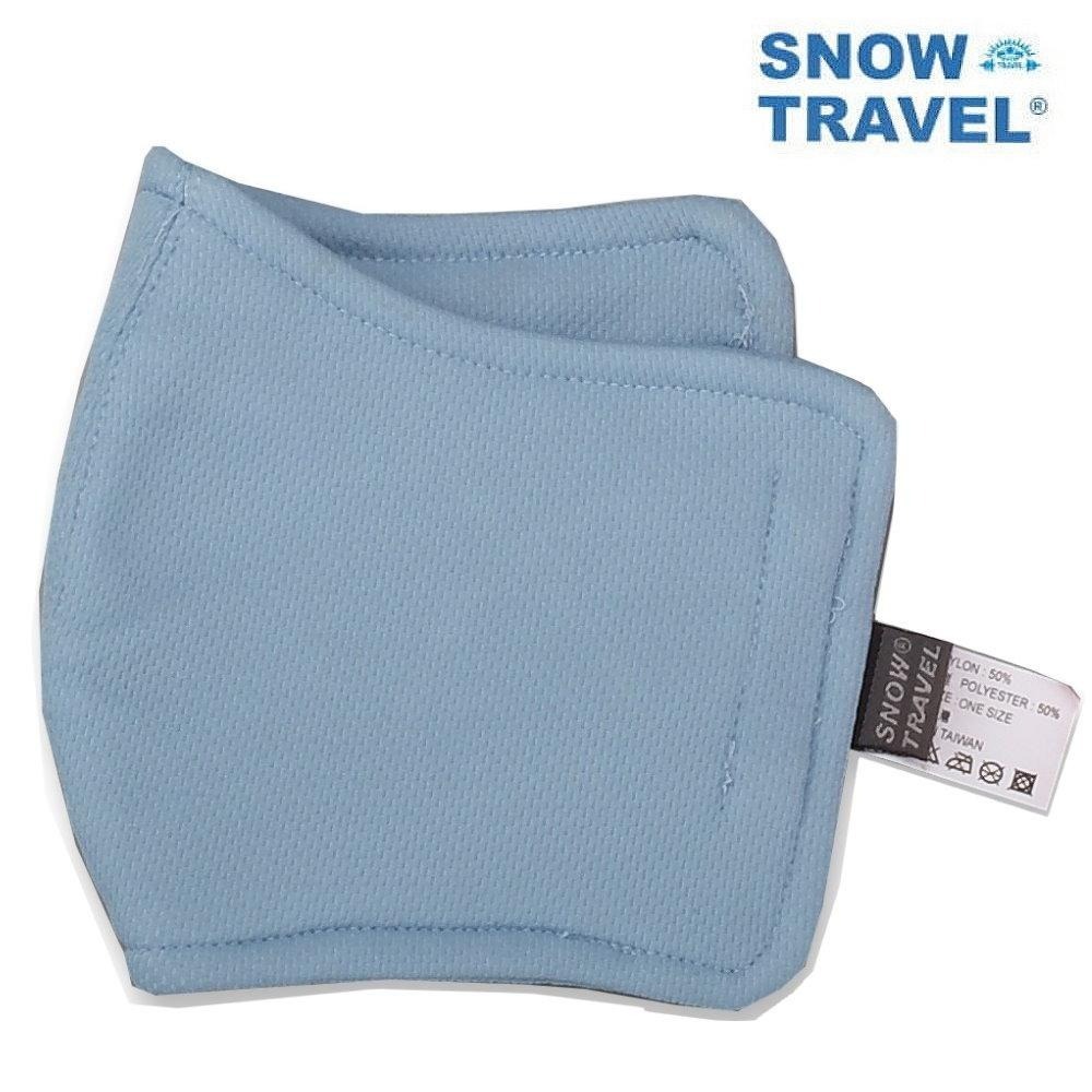 【SNOW TRAVEL】AH-8(2件組) 進口COLDTACK抗UV80透氣口罩(冰涼降溫科技材質)-細節圖5