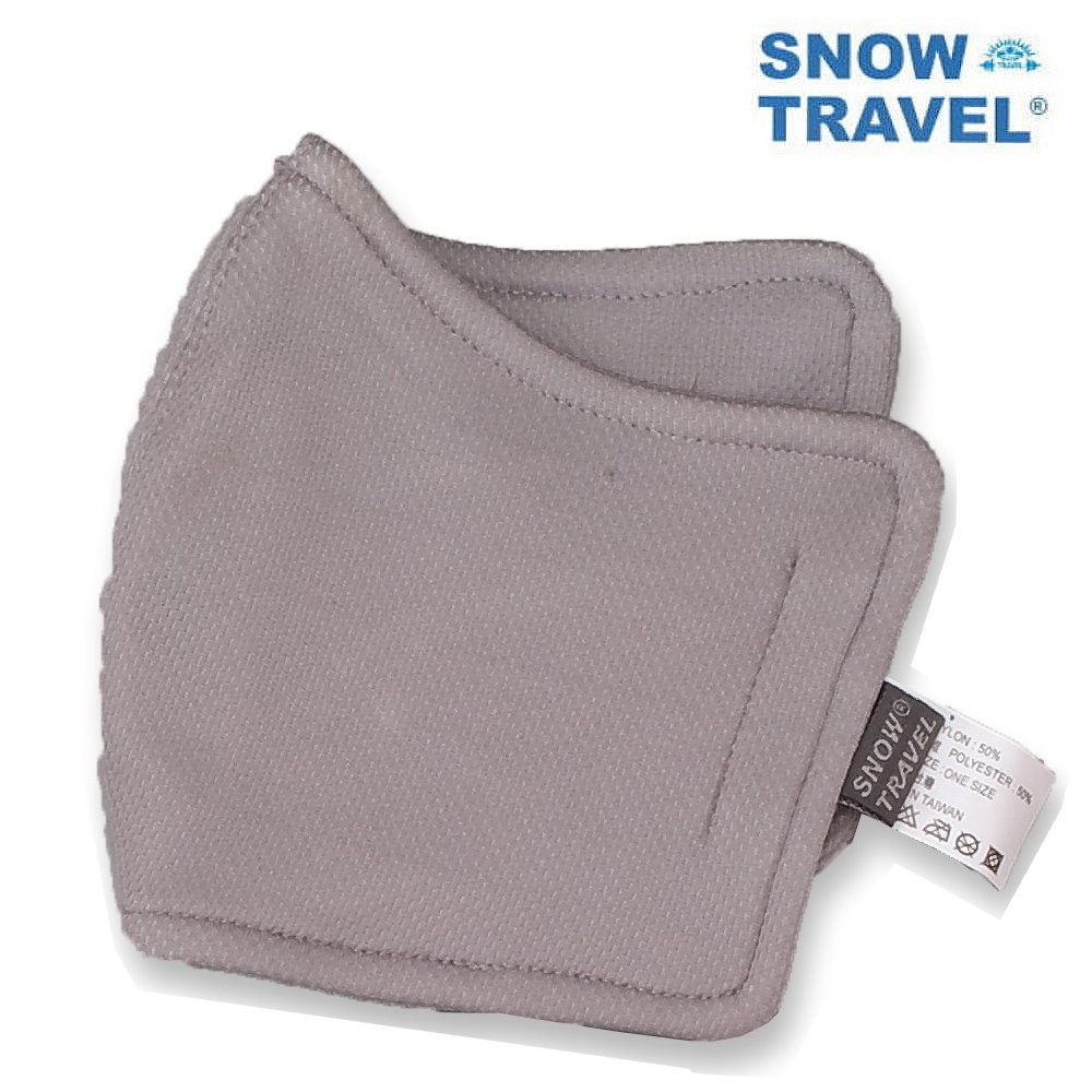 【SNOW TRAVEL】AH-8(2件組) 進口COLDTACK抗UV80透氣口罩(冰涼降溫科技材質)-規格圖8