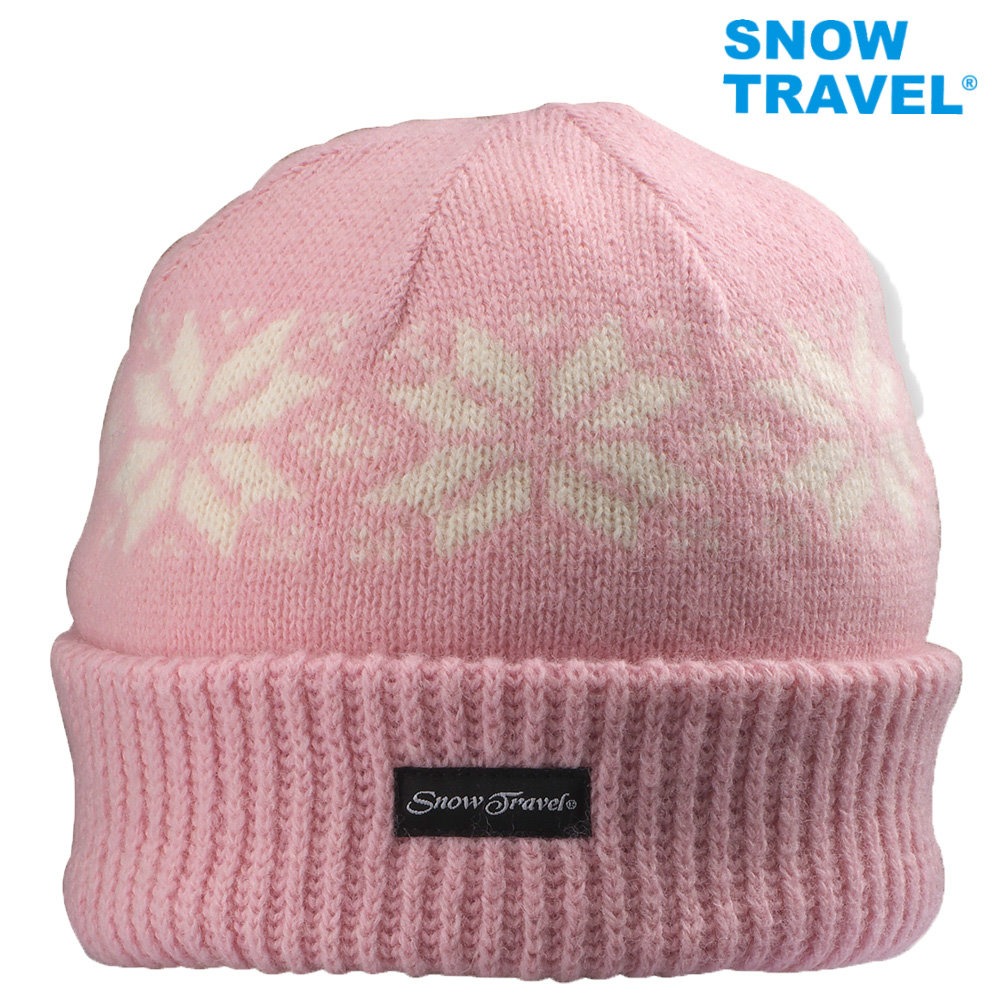 【SNOW TRAVEL】AR-18(雪花摺邊) 3M男女高級美麗諾85%羊毛帽-規格圖6
