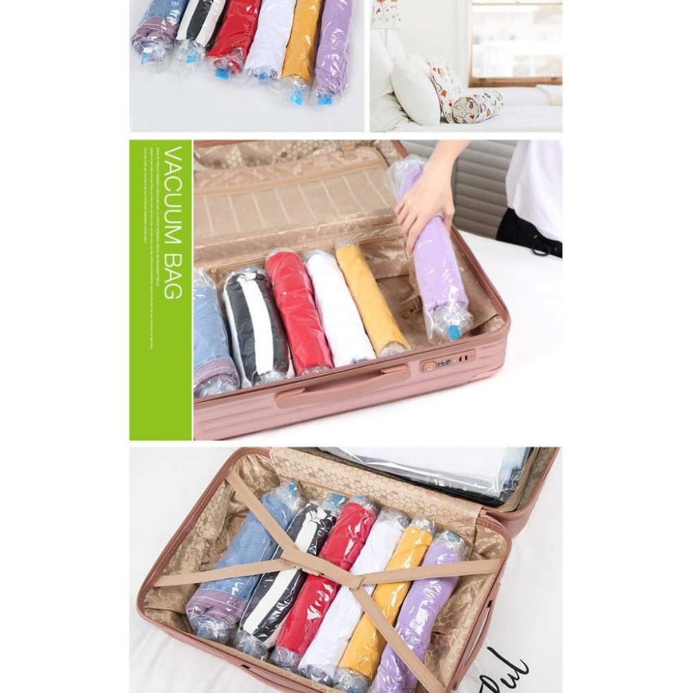 【山野行者】MW-SY18手卷壓縮真空袋18入超值組(有鞋袋)/出國旅行必備/超高 CP值-細節圖7