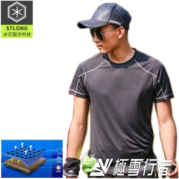 【極雪行者】SW-8866抗UV蜂巢式極速快排戶外T恤(抗UV/休閒/運動/排汗)-規格圖7