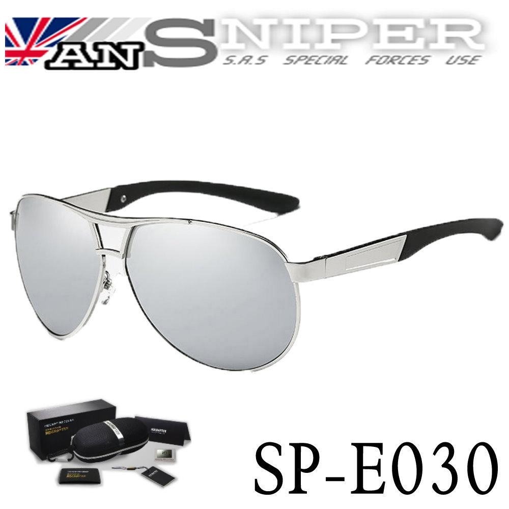 【ANSNIPER】SP-E030抗UV航鈦合金圓框偏光太陽眼鏡-細節圖5