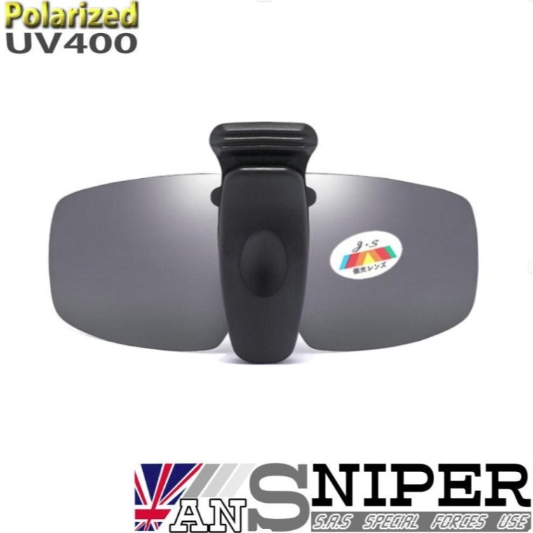 [英國ANSNIPER]SP-CH01/抗UV400可上翻調節夾帽鏡/Polarized偏光鏡片-規格圖3