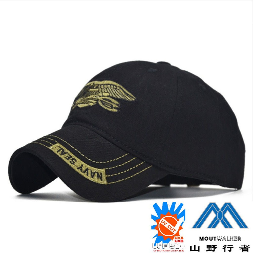 【山野行者】MW-ID074抗UV天然棉刺繡徽章棒球帽-規格圖4